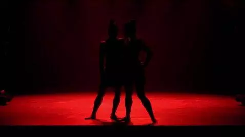 AI Video from prompt: Our dance is life, burning in eternity. A fiery 