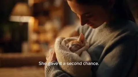 AI Video from prompt: 0-3s (Hook): Fade in from black to a rainy stree