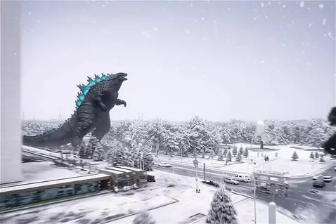 AI Video from prompt: When the real Godzilla and King Kong fought