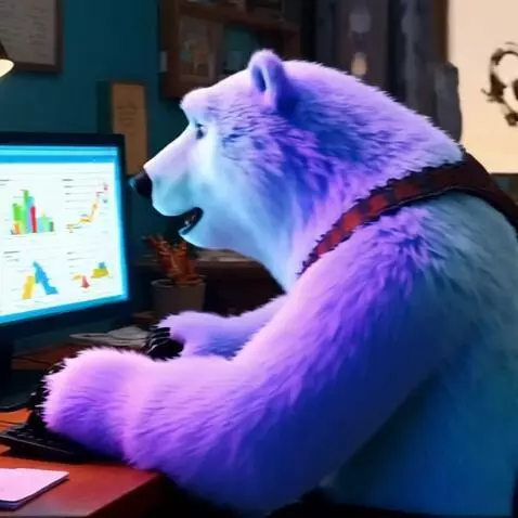 AI Video from prompt: The hero of the video is a real polar bear, but 