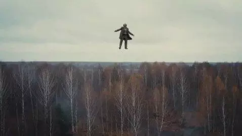 AI Video from prompt: A pseudo-documentary of the television format of