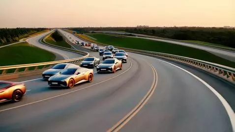 AI Video from prompt: Cars driving on highways