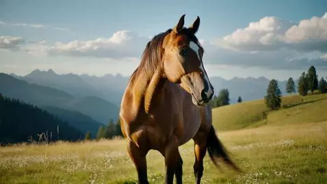 AI Video from prompt: horse  --chaos 33 --ar 9:16 --exp 44 --raw --pro