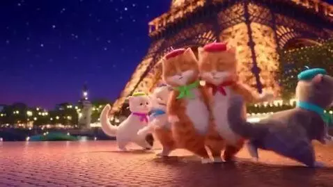 AI Video from prompt: Pixar-style 3D animated music video, vibrant joy