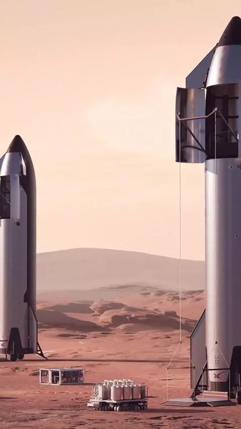 AI Video from prompt: ... martian expedition...