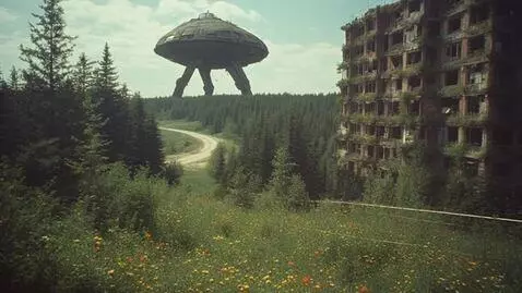 AI Video from prompt: The structure is walking