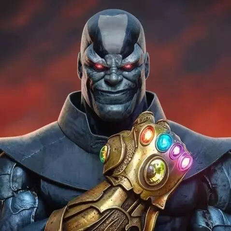 AI Video from prompt: The character moves his fist across his chest as