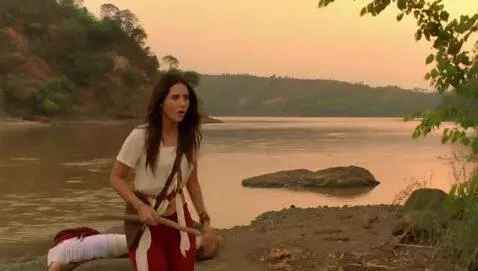 AI Video from prompt: It was evening by the river. The sun was slowly 