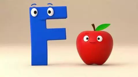 AI Video from prompt: Make a video where the letter F says hi, I'm Fok