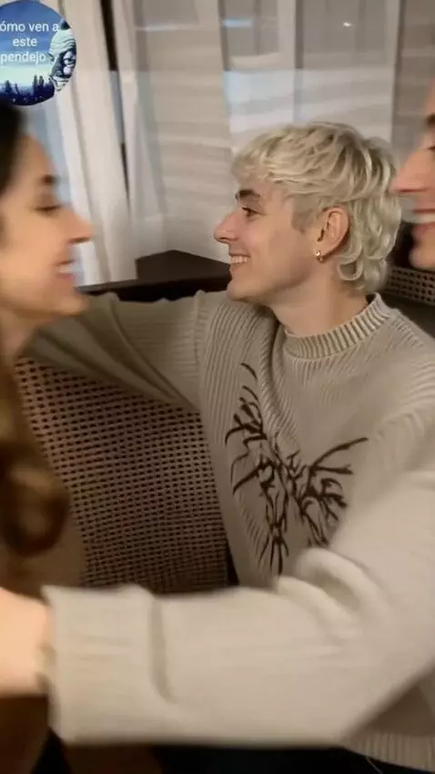 AI Video from prompt: Take a photo taken with a Polaroid camera. The p