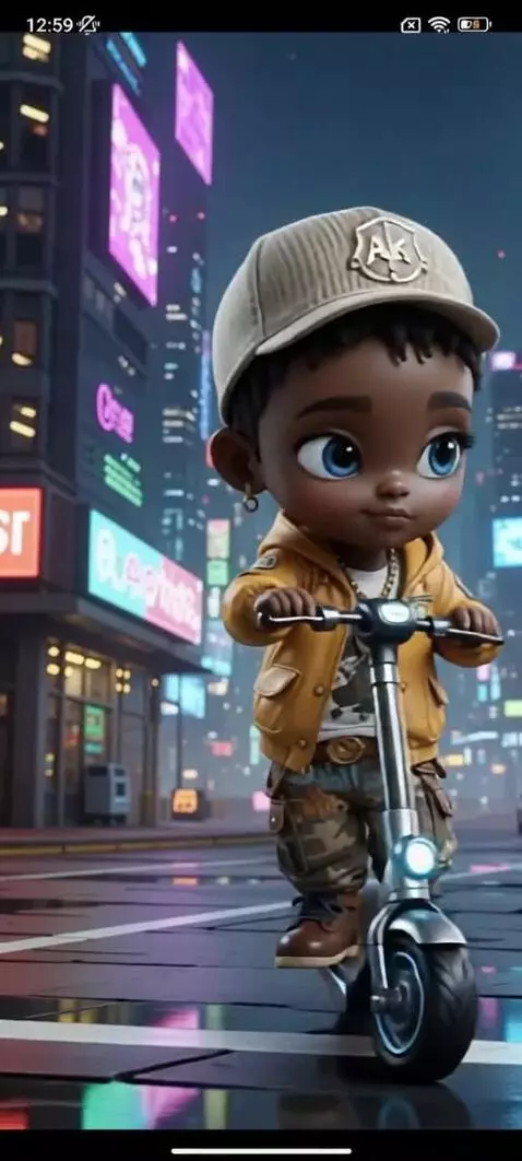 AI Video from prompt: Create a descriptive scene where a young man, dr