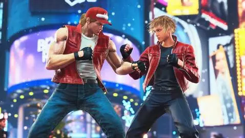 AI Video from prompt: The two characters engage in a Martial Arts Spar