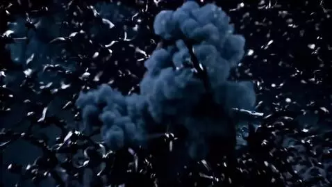 AI Video from prompt: An epic fantasy scene: a whirlwind of thousands 