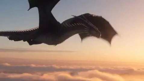 AI Video from prompt: Dragon  is flying