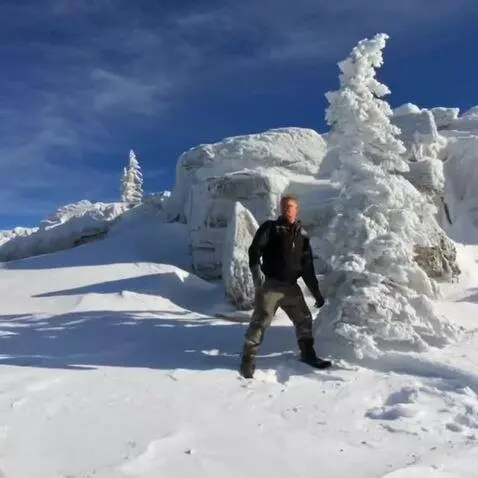 AI Video from prompt: A moose runs through a winter forest.