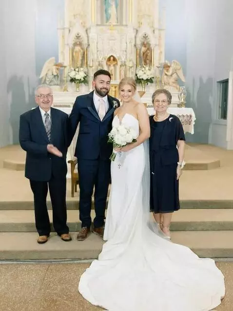 AI Video from prompt: The woman standing on the right leads the woman 