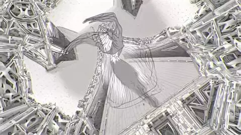 AI Video from prompt: 748cm Anime Style Buddhist Temple Weirdcore: Hor