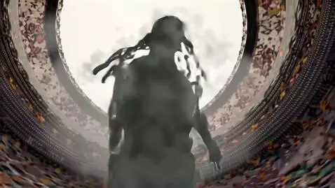 AI Video from prompt: 748cm Anime Style Buddhist Temple Weirdcore: Hor