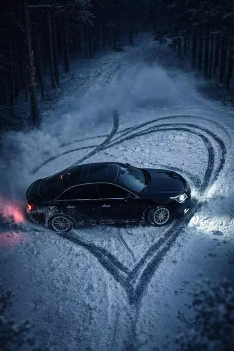 AI Video from prompt: Create a cinematic winter scene based on the ori