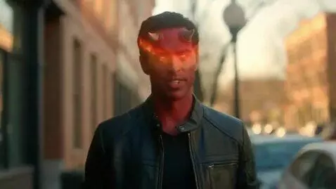 AI Video from prompt: Make a video of how a devil becomes an ordinary 