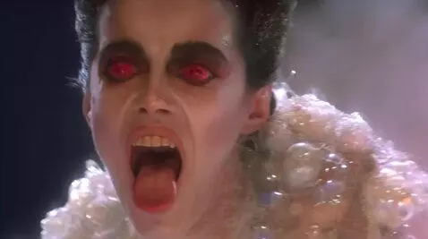 AI Video from prompt: Looking at viewer with lust mouth wide open stic