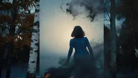 AI Video from prompt: Cinematic music video blending chanson and Latin