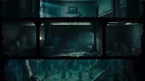 AI Video from prompt: A cinematic vertical descent through time in cro