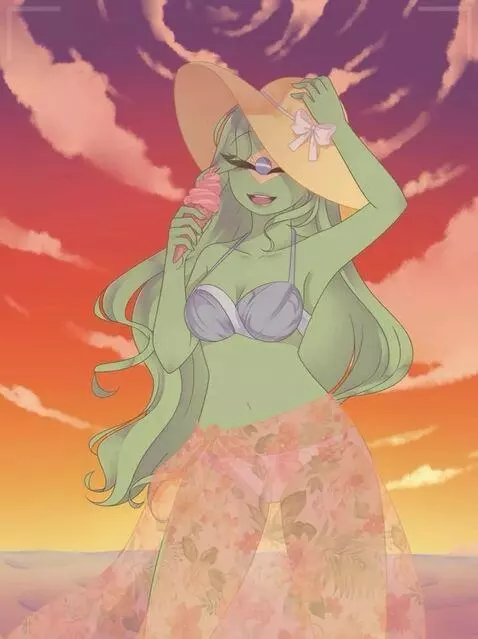 AI Video from prompt: She's beautifully staying on the beach