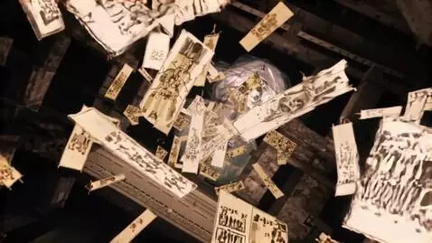 AI Video from prompt: Enigmatic death dealer 748cm Anime Style Buddhis