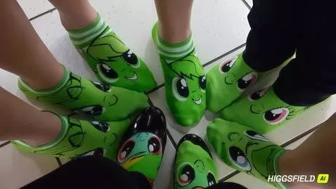 AI Video from prompt: Only Socks Footsie