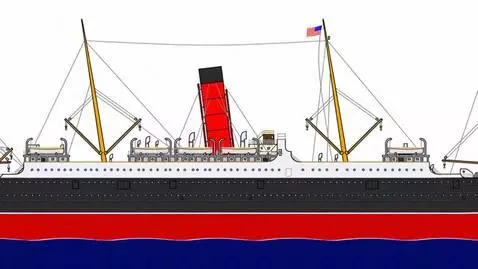 AI Video from prompt: Saddle up so that this Titanic floats on the wat