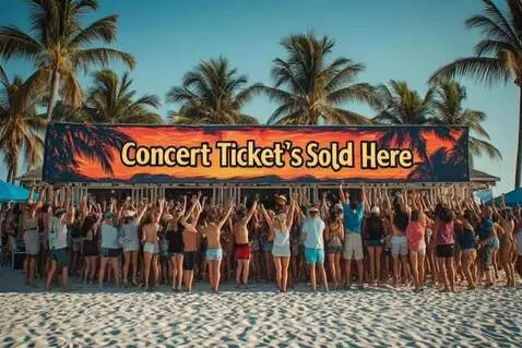 AI Video from prompt: people in line getting rowdy and cheering raisin