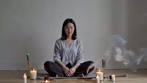 AI Video from prompt: Addict Spiritual awakening