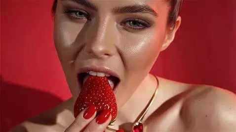 AI Video from prompt: Ultra high-resolution professional fashion beaut