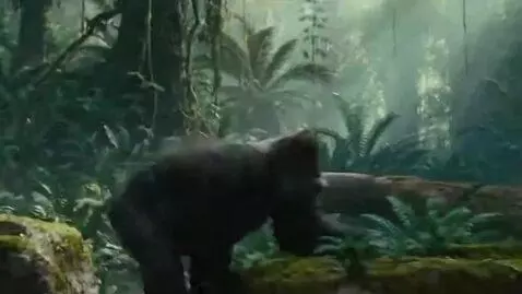 AI Video from prompt: Gorilla jump