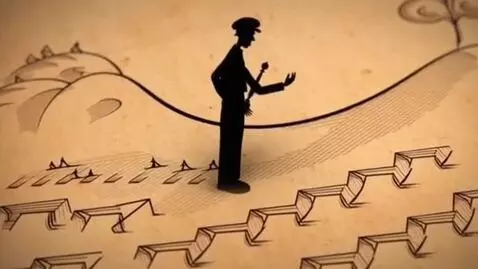 AI Video from prompt: A cinematic animation style in the spirit of Sov