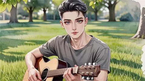 AI Video from prompt: sketch volumetric watercolor beautiful young guy