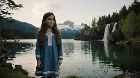 AI Video from prompt: Mom, how are things in the land of lakes and wat