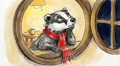 AI Video from prompt: 12fps stop motion animation, boiling ink lines e