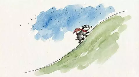 AI Video from prompt: 12fps stop motion animation, boiling ink lines e