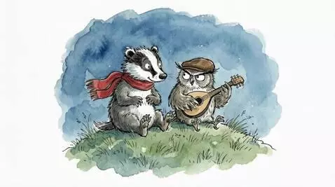 AI Video from prompt: 12fps stop motion animation, boiling ink lines e