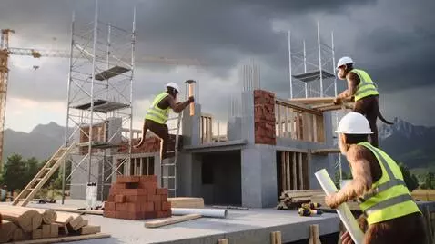 AI Video from prompt: A group of intelligent monkeys working as profes