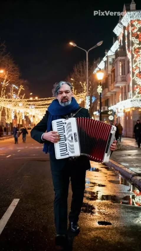 AI Video from prompt: Realistic video. High quality. A man, an exact r