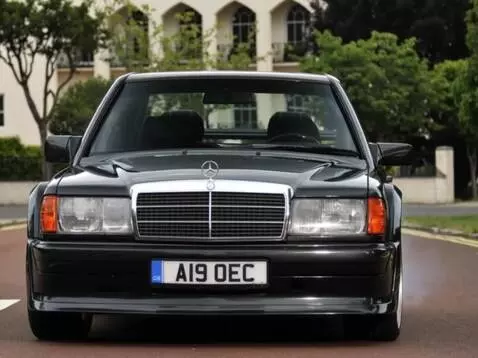 AI Video from prompt: mercedes 190 evo 2 drift