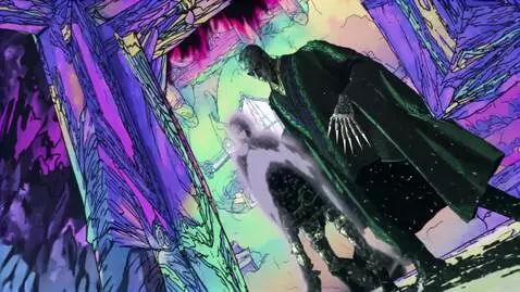 AI Video from prompt: Enigmatic death dealer 748cm Anime Style Buddhis