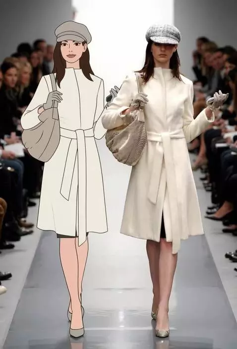 AI Video from prompt: the two girls walk straight ahead