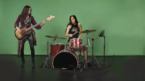 AI Video from prompt: the camera is fixed position as  same as referen