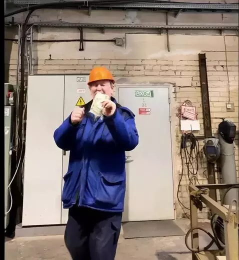 AI Video from prompt: Man dancing like in video game fortnite and afte