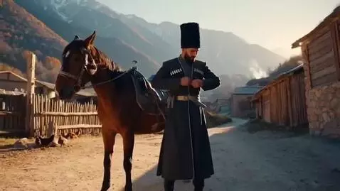 AI Video from prompt: Short film script: "Mountain Love"  Act 1. The S