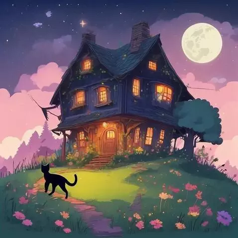 AI Video from prompt: Cat walk home